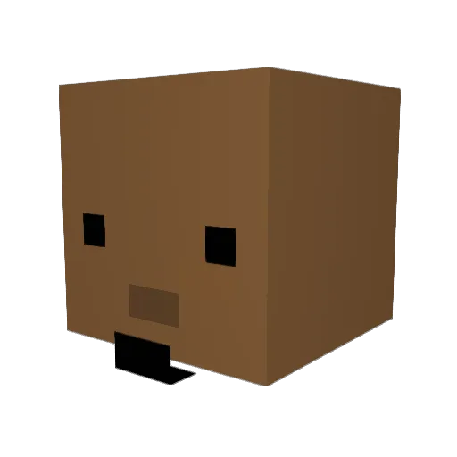 noafrk1 Minecraft avatar head, 3D render