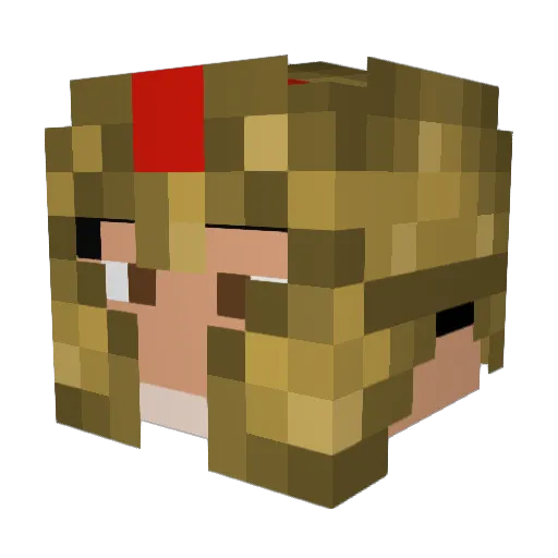 noah0548 Minecraft avatar head, 3D render