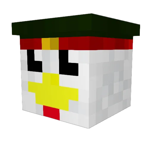 noah4705 Minecraft avatar head, 3D render