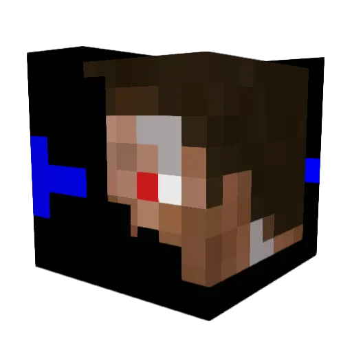 noah543210 Minecraft avatar head, 3D render