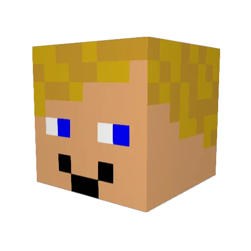 noah_sorensen Minecraft avatar head, 3D render