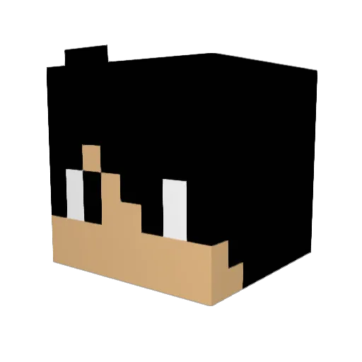 noah_xd23 Minecraft avatar head, 3D render