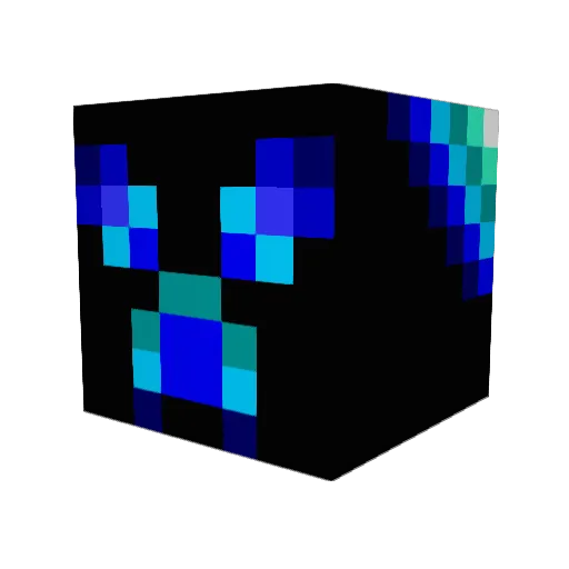noahbosch Minecraft avatar head, 3D render