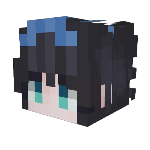noahcujoh Minecraft avatar head, 3D render