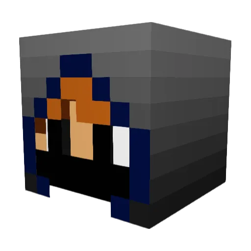 noahforancestors Minecraft avatar head, 3D render