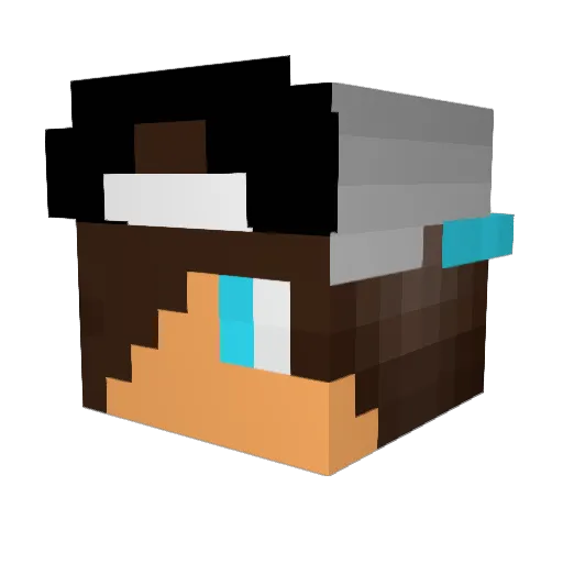noahgamez Minecraft avatar head, 3D render