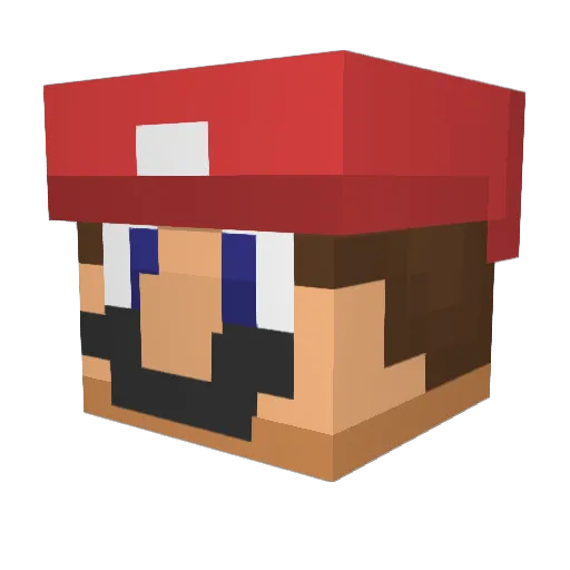 noahgood9 Minecraft avatar head, 3D render