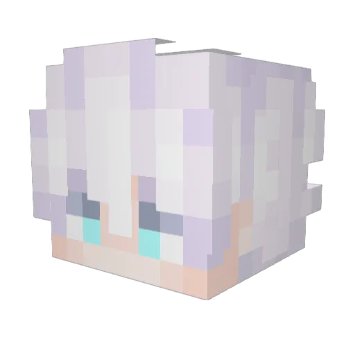 noahissus Minecraft avatar head, 3D render