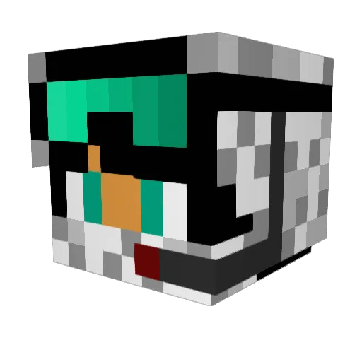 noahjemi Minecraft avatar head, 3D render