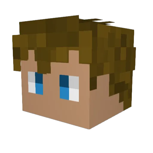 noahman1 Minecraft avatar head, 3D render
