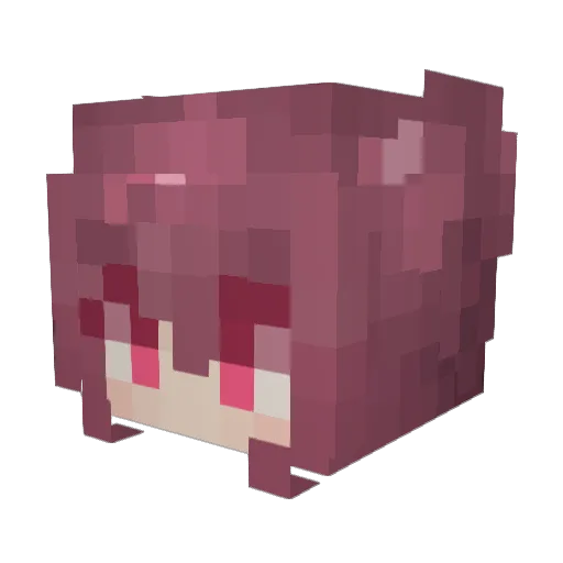 noahmenzyk Minecraft avatar head, 3D render