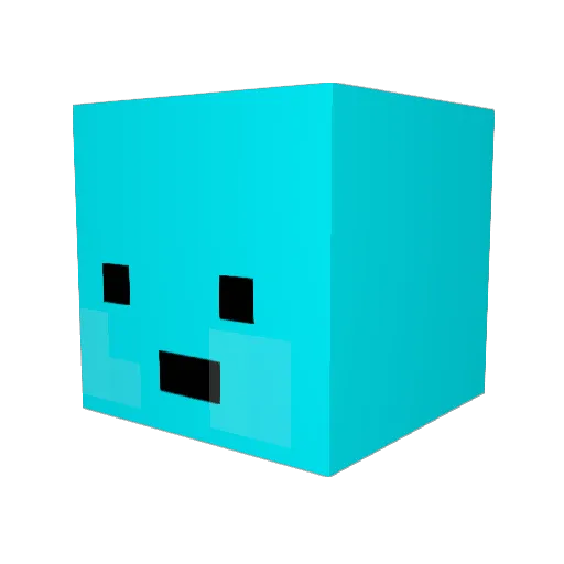 noahrina Minecraft avatar head, 3D render