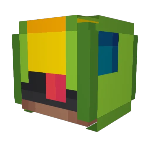 noahwolff Minecraft avatar head, 3D render