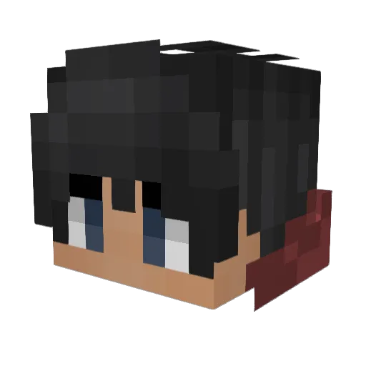 noahxboat Minecraft avatar head, 3D render