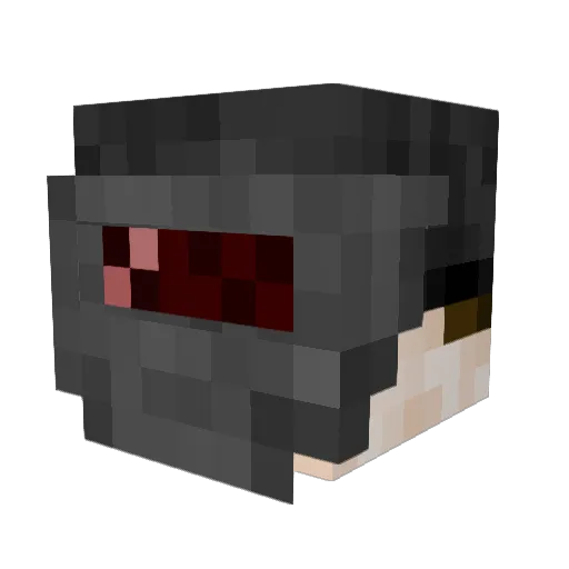 noasebastian Minecraft avatar head, 3D render