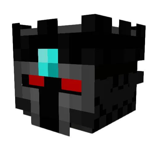 noastyle Minecraft avatar head, 3D render