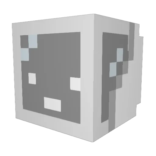 nobody1_ Minecraft avatar head, 3D render