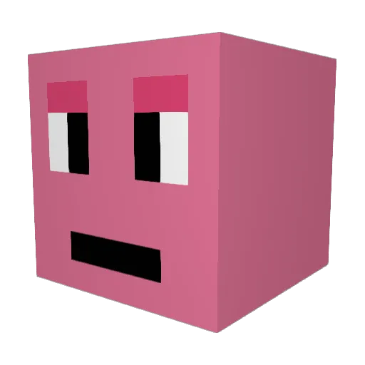 nobody_1011 Minecraft avatar head, 3D render