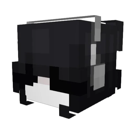 noboiioi Minecraft avatar head, 3D render