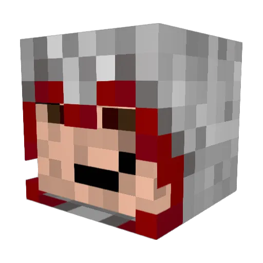 nobrainer0 Minecraft avatar head, 3D render