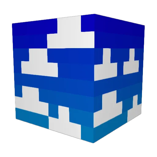 nobrainer9 Minecraft avatar head, 3D render