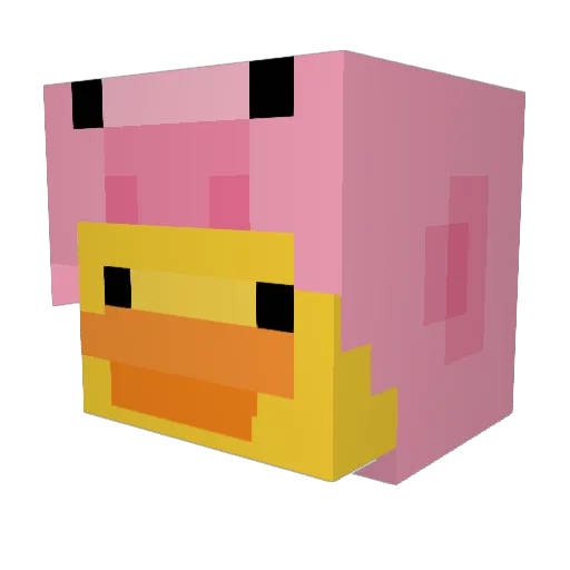 nochichi2 Minecraft avatar head, 3D render