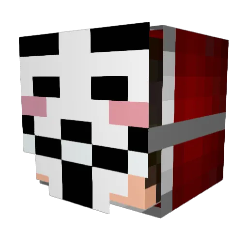 nochie2004 Minecraft avatar head, 3D render