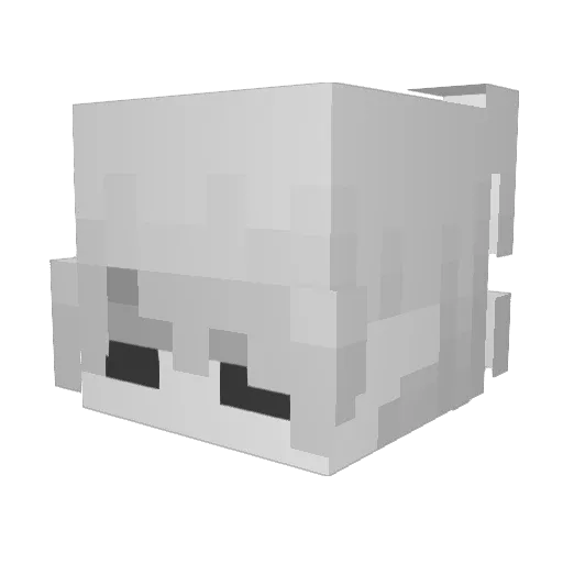 nodoffboy Minecraft avatar head, 3D render