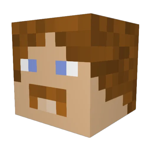 nodyarb_ Minecraft avatar head, 3D render
