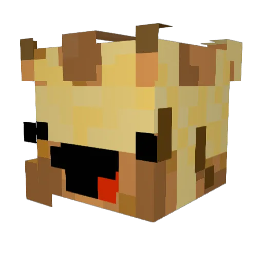 noel1015 Minecraft avatar head, 3D render