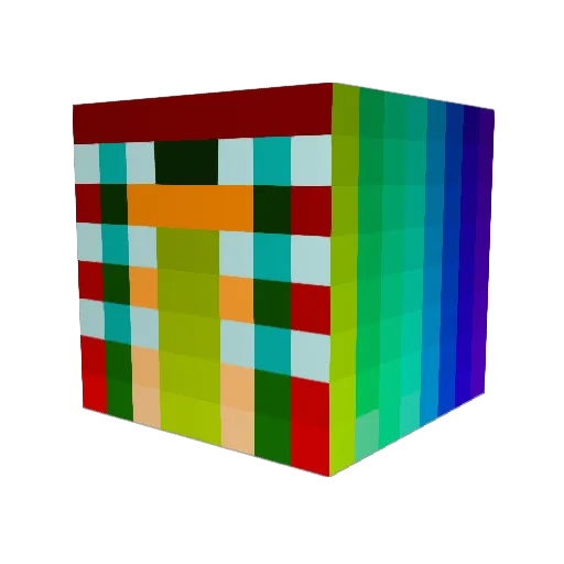 noelawesomeness Minecraft avatar head, 3D render
