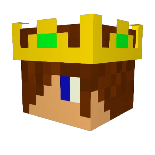 noelh03 Minecraft avatar head, 3D render