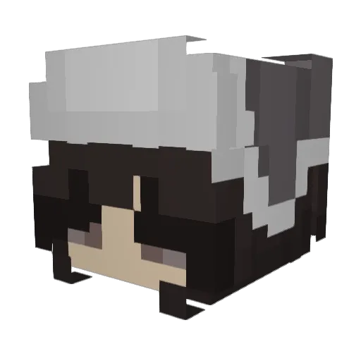 noeminuggets Minecraft avatar head, 3D render