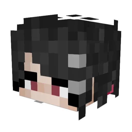 noeng Minecraft avatar head, 3D render