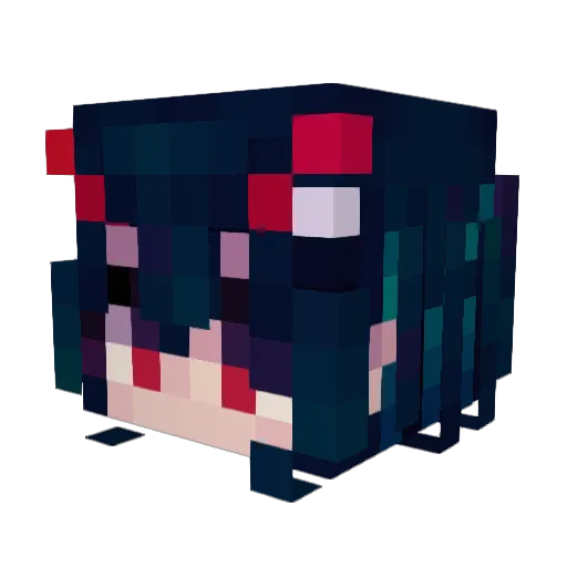 nohidea170 Minecraft avatar head, 3D render
