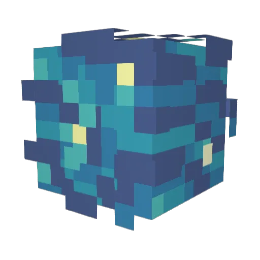 nohm9n Minecraft avatar head, 3D render