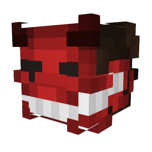 noioe Minecraft avatar head, 3D render