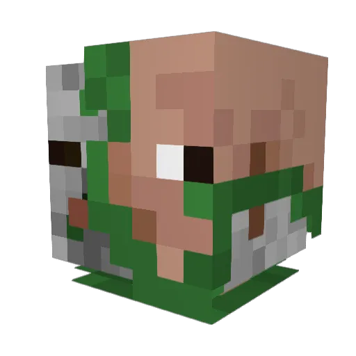 nojustgavin Minecraft avatar head, 3D render