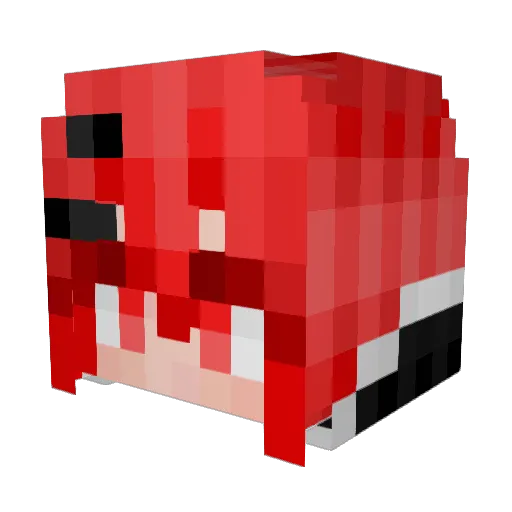 nok1991 Minecraft avatar head, 3D render
