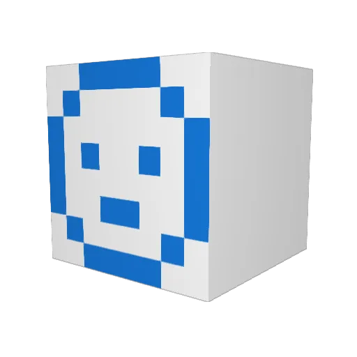 nok592403 Minecraft avatar head, 3D render
