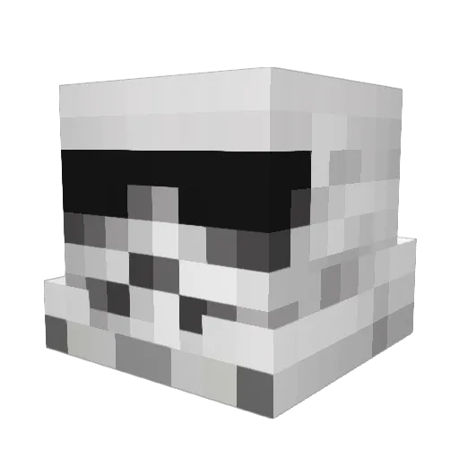 nokekoa Minecraft avatar head, 3D render