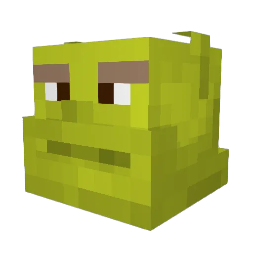 noki26 Minecraft avatar head, 3D render