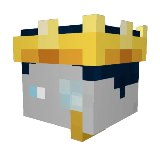 noki555 Minecraft avatar head, 3D render