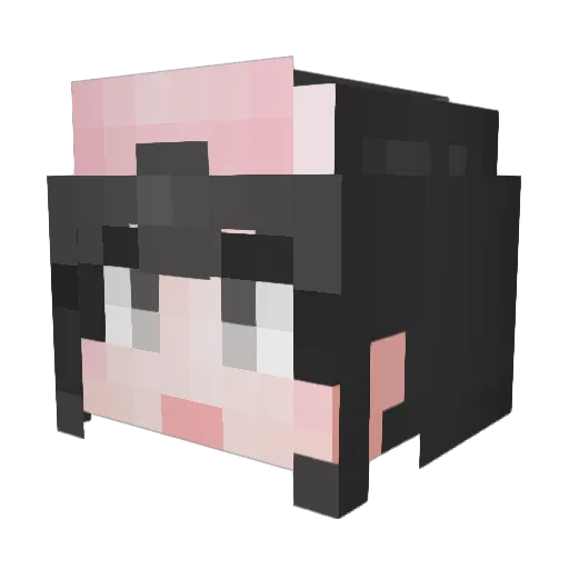 noknown04 Minecraft avatar head, 3D render