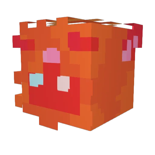 nole0n Minecraft avatar head, 3D render