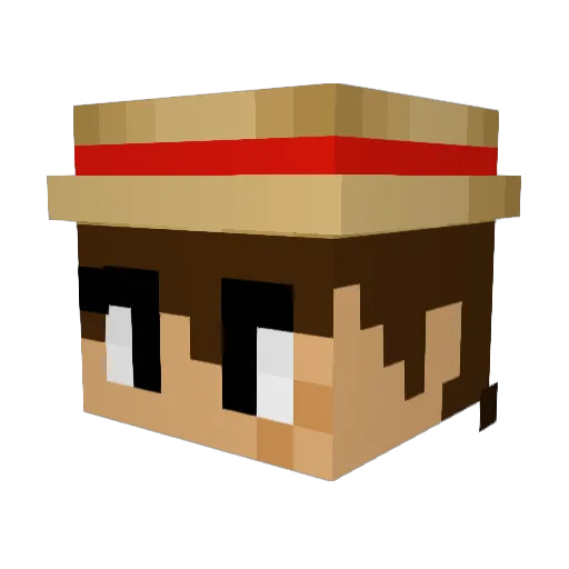 noli0008 Minecraft avatar head, 3D render