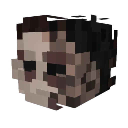 nolifeonmc Minecraft avatar head, 3D render
