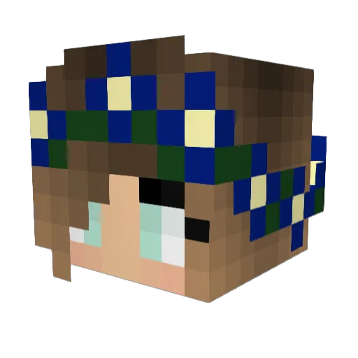 nolimitolti06 Minecraft avatar head, 3D render