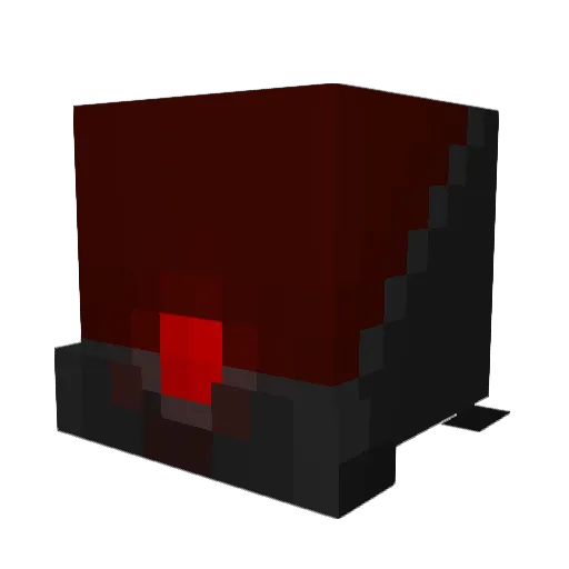 nolouzame Minecraft avatar head, 3D render