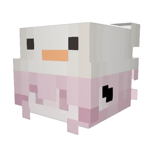 nome555 Minecraft avatar head, 3D render